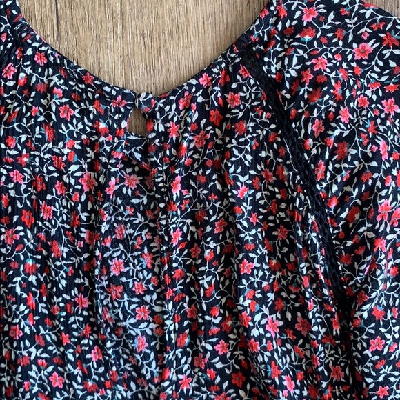 American Eagle🦅Floral Tiered Shift Dress - Picture 4 of 7